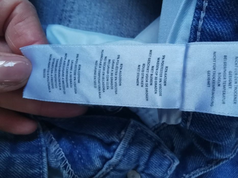 Dżinsy niebieskie Boohoo 38 M