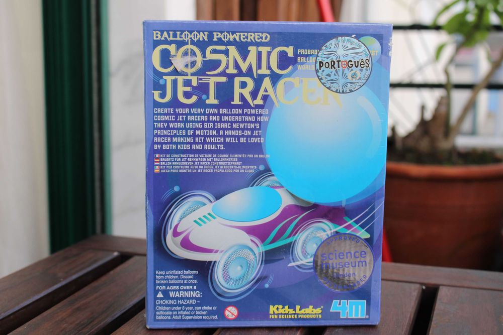 Balloon Power Cosmic Jet Racer