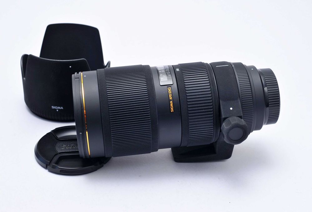 Sigma 70-200mm 2.8 II Apo DG HSM encaixe Nikon F ou Z com adaptador FTZ
