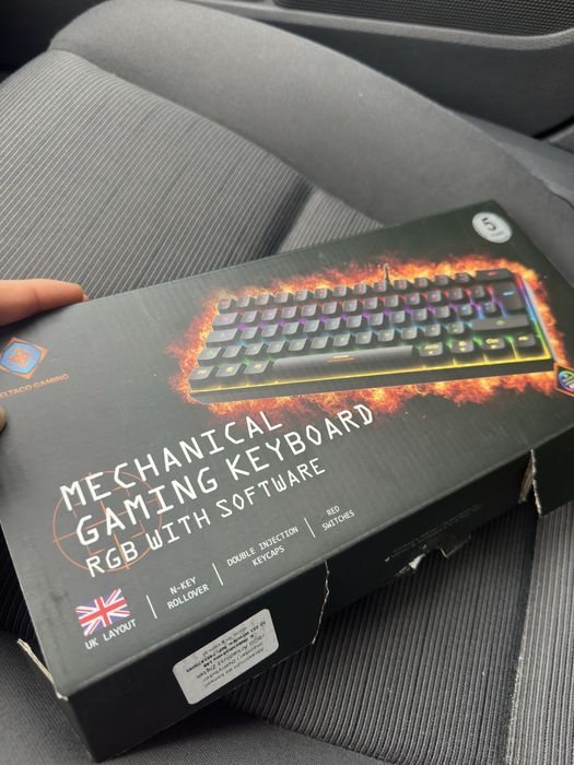 Mechaniczna klawiatura Deltaco Gaming