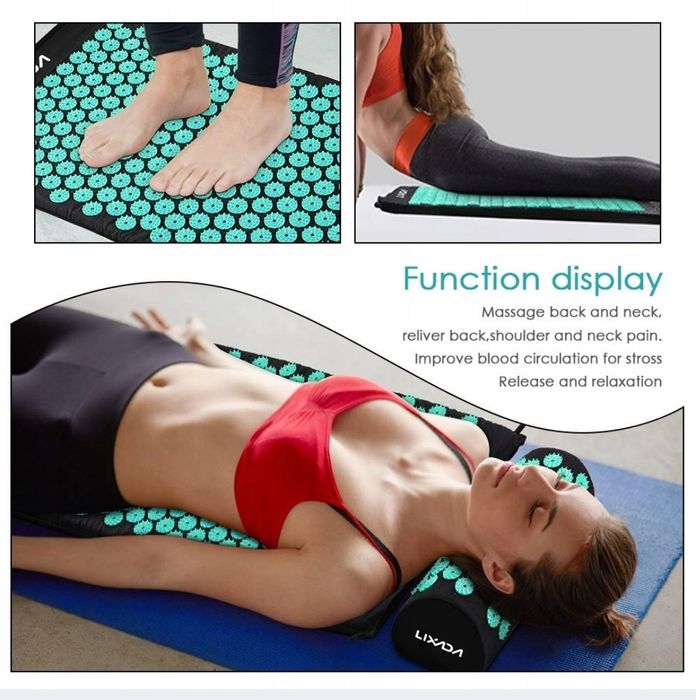 Lixada Mata Poduszka Do Akupresury Masaż Piłki SET