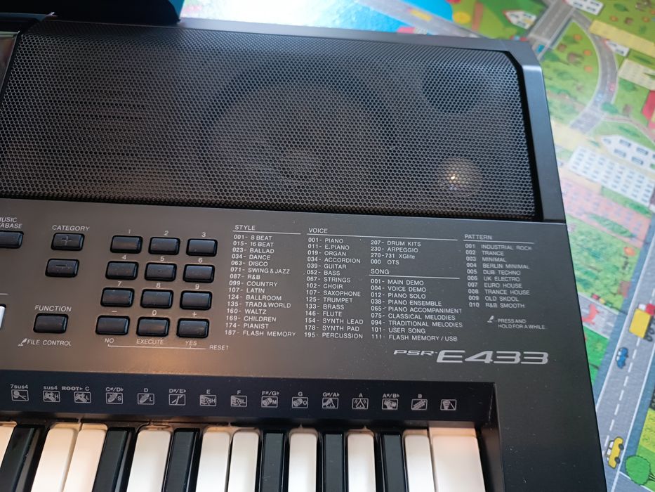 Цифрова клавіатура Yamaha