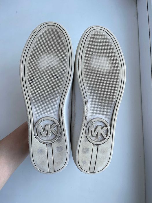 Шкіряні кеди кросівки Michael Kors 36-37 р. оригінал, кожаные кеди