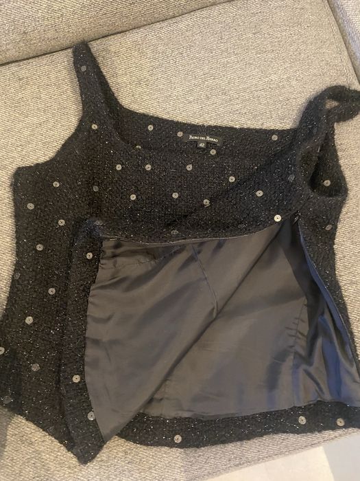 Top lantejolas Pedro Del Hierro