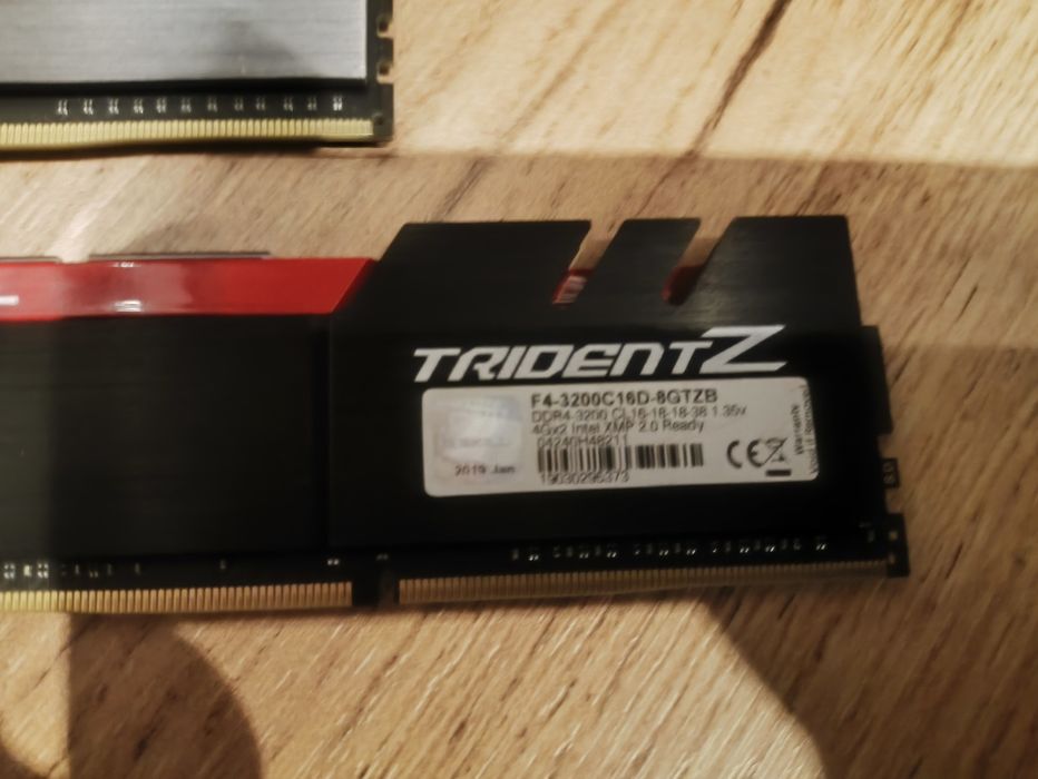Pamięć ram DDR4 g.skill tridentz 2x4 gb