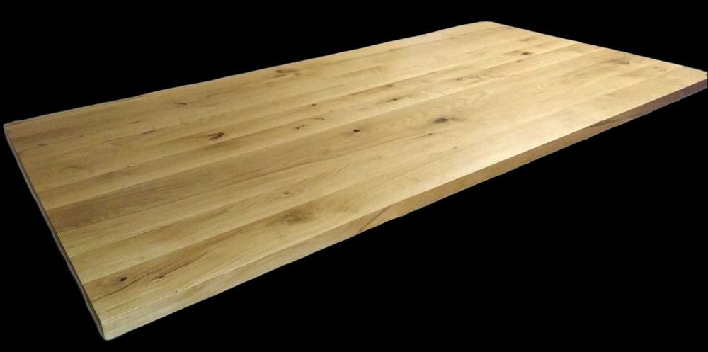 Ława Dębowa Loft Nowoczesna Lite Drewno Dąb Masywne Nogi