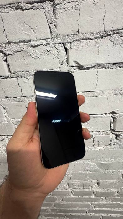 Айфон / iPhone 15 Pro / 128GB / White Titanium (MTUW3) / б.у. / Айфон 15 Про ідеал