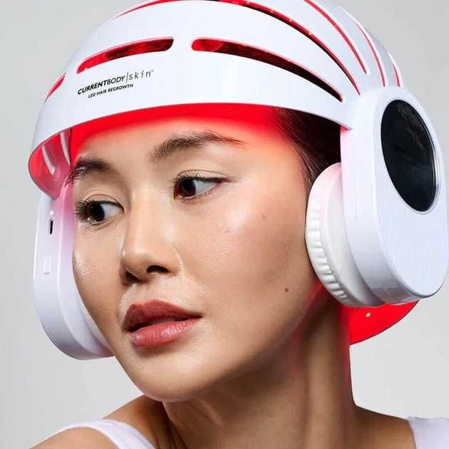 Світлодіодний шолом для відновлення росту волосся CurrentBody Skin LED