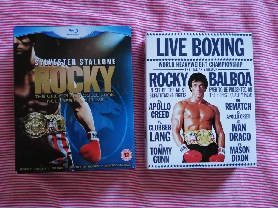 Colecção completa "Rocky" em blu ray (portes grátis)
