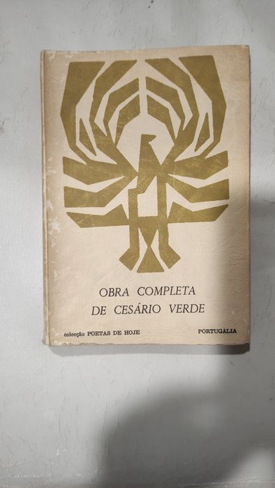 Livro Antigo Obra Completa de Cesário Verde