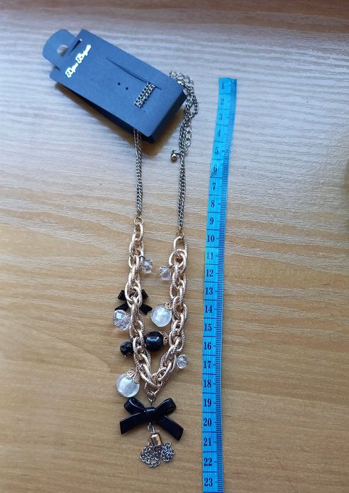 Sztuczna biżuteria Bijou  Brigitte naszyjnik + kolczyki nowe