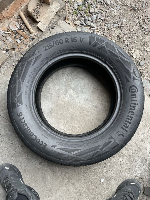 215/60 R16 Continental EcoContact 6 (2шт.) стан нових