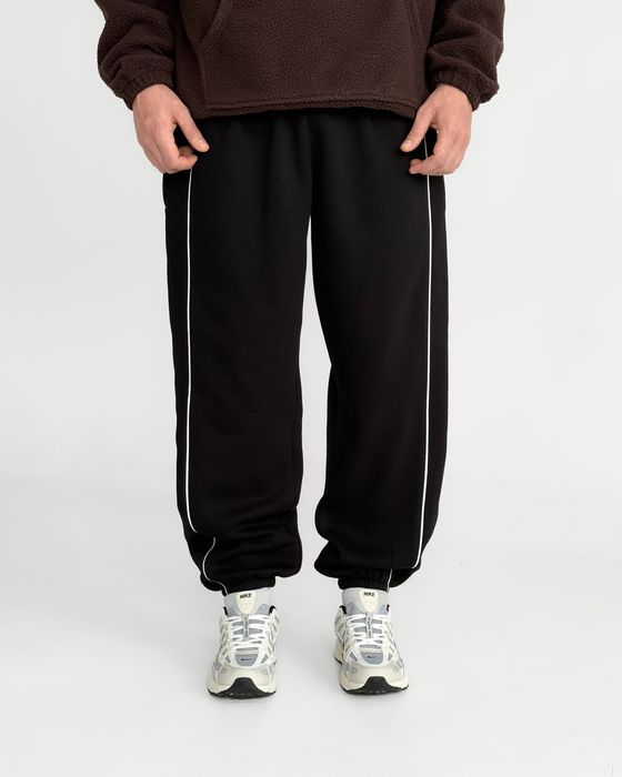 Спортивні штани baggy pants джогери чоловічі брюки фліс sweatpants L