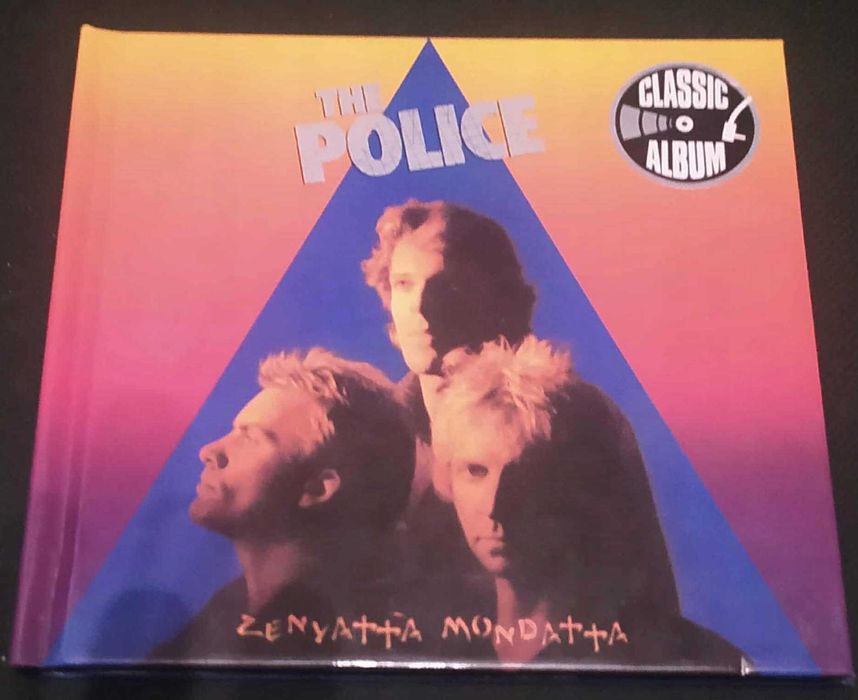 CD The Police Zenyatta Mondatta LIMITED DIGIBOOK Enhanced CD Bonus DVD