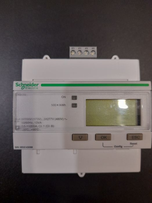 Medidor de energia iem 3155 63A classe 1 Modbus Mid como novo