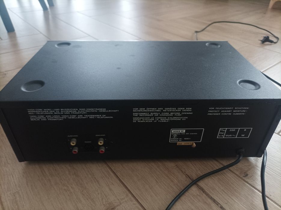 Tylko dzisiaj Magnetofon kasetowy UHER cg 231 head