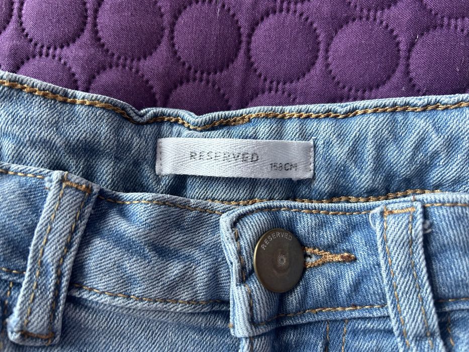 Jeansy flare 158 cm