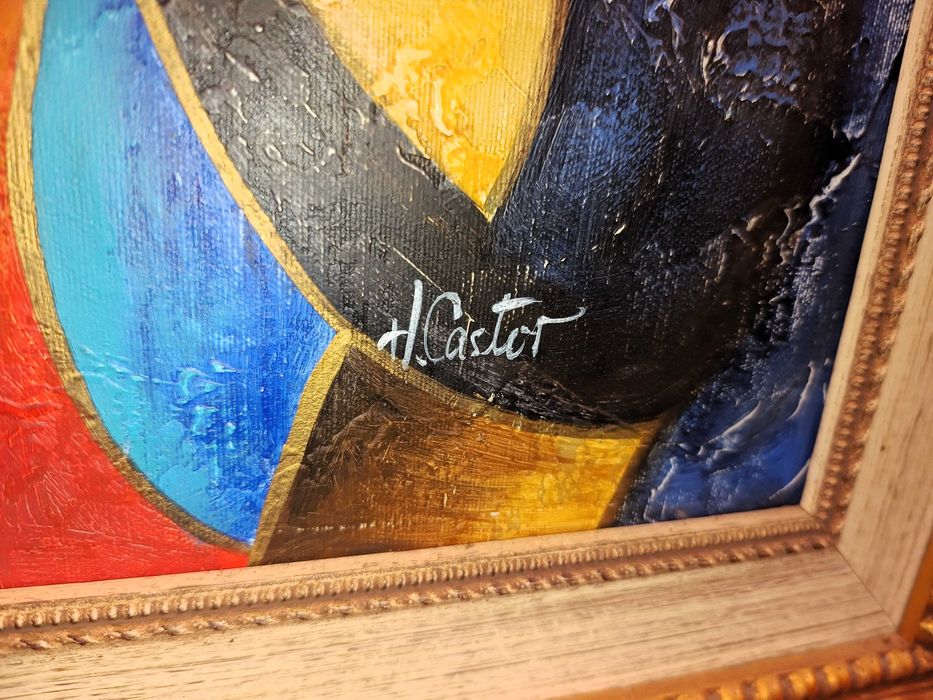 Quadro Óleo Sobre Tela H. Castor