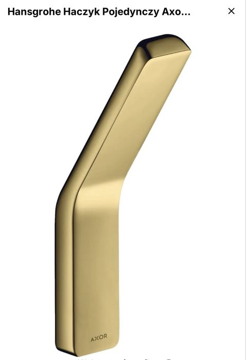 Axor haczyk scienny złoty optyczny