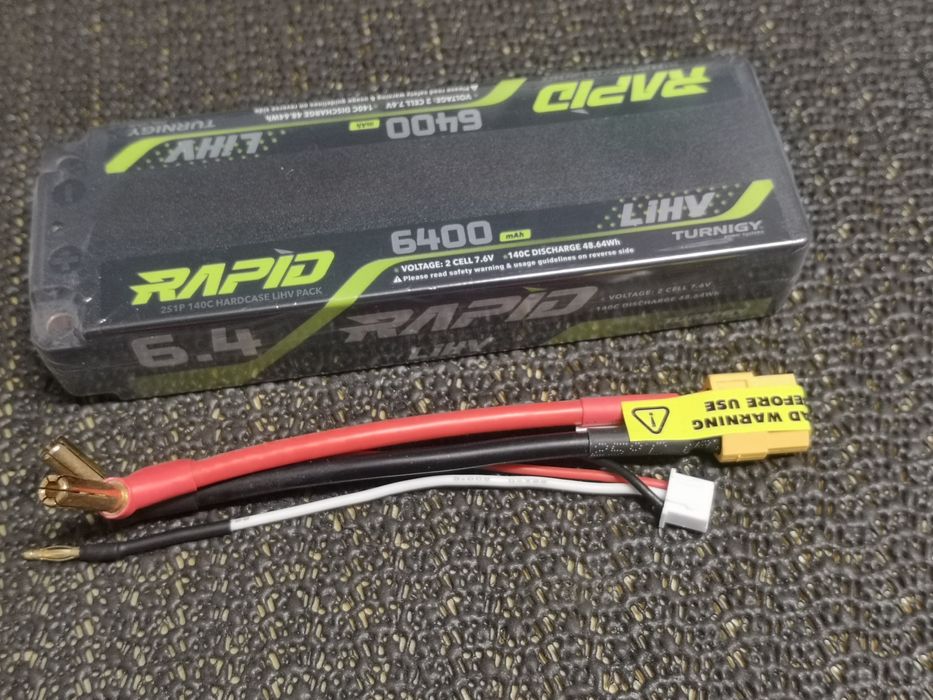 Lipo 2s 6400 LiHv Turnigy Rapid