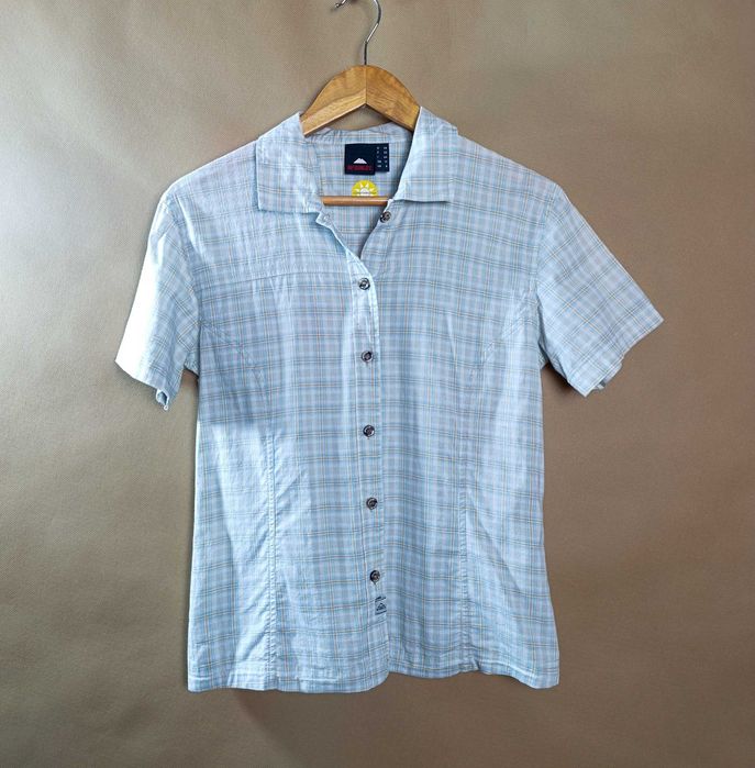 McKinley koszula damska w kratę M L bawełna outdoor  turystyczna kratk