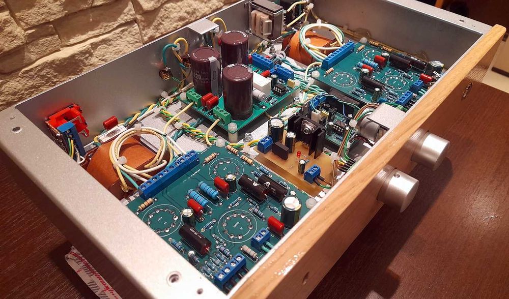 Wzmacniacz lampowy audio PP 6P18P/EL82-Acrosound