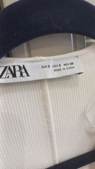 ZARA  білий жакет / блейзер + 2 шт Подарунок  Zara