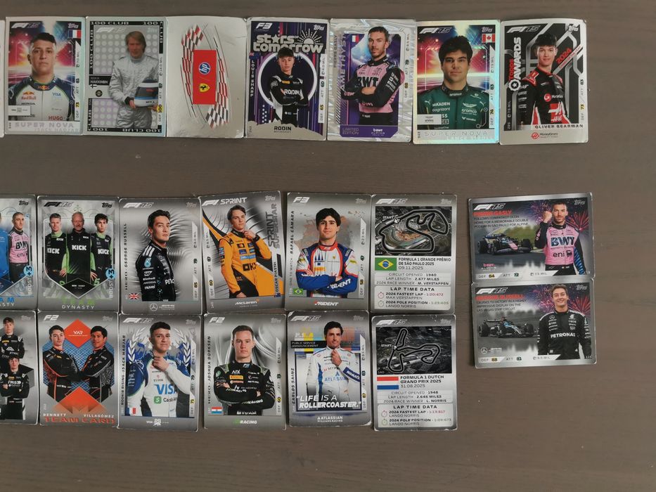 F1 Karty Topps Turbo Attax 2025 official formula 1