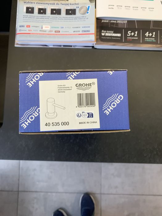 Bateria grohe 30504kfo chrom