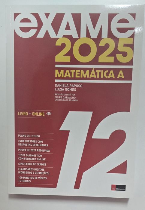Exame 2025 - Matemática A - 12⁰ Ano [NOVO]