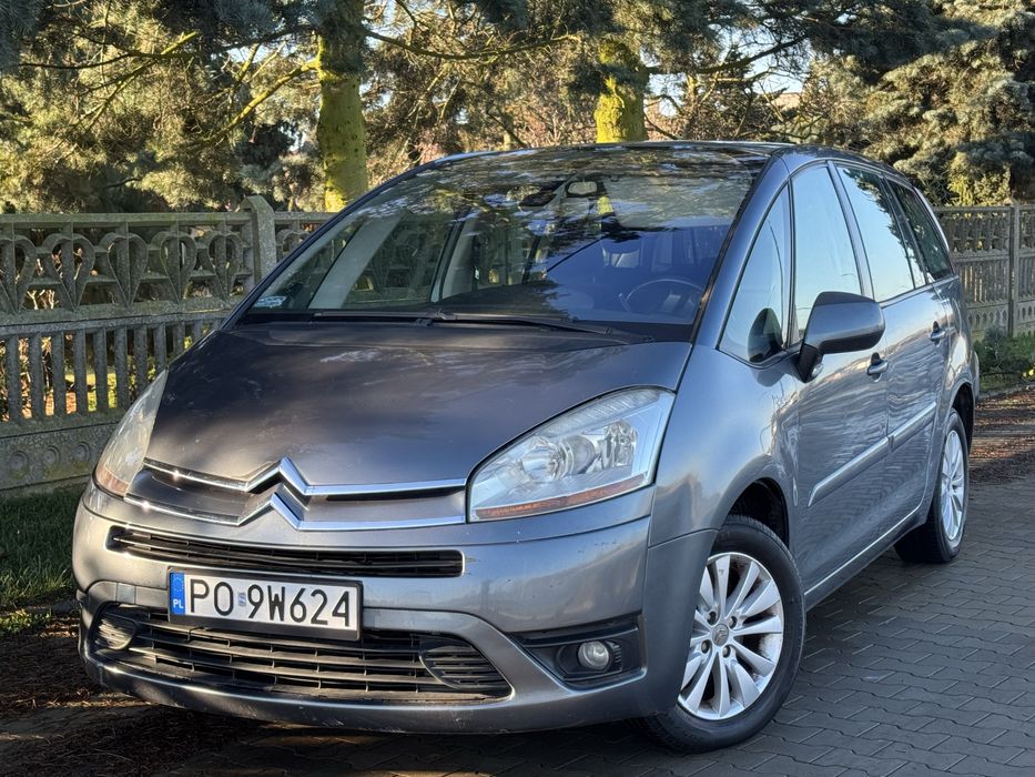 Zadbany Citroen c4-Grand Picasso-2.0Hdi-136km-7osob-Niski przebieg !
