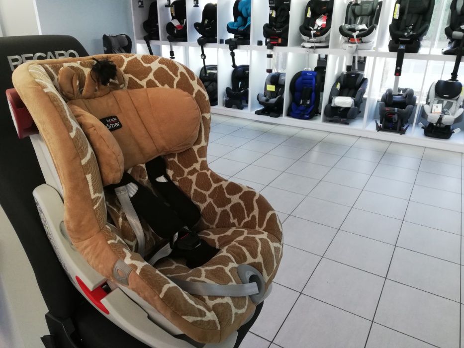 Britax Romer King II ATS ŻYRAFA / ZEBRA - WYPRZEDAŻ Nowego fotelika