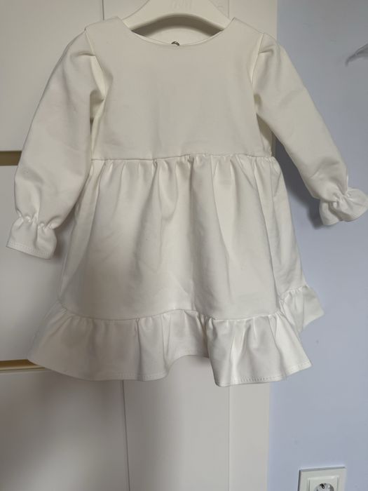 Sukienka biała do chrztu NOELI