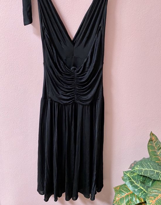 MANGO - vestido preto alças sem costas (estilo Marilyn Monroe)