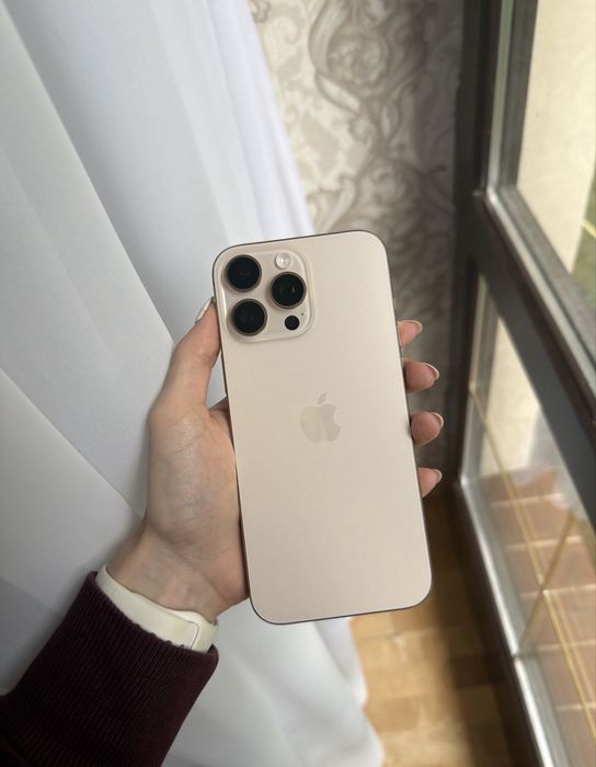  Apple iPhone 16 Pro Max 256GB Desert Titanium / Gwarancja / 100%