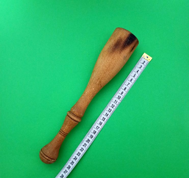 Толкушка деревянная, добротная, б/у