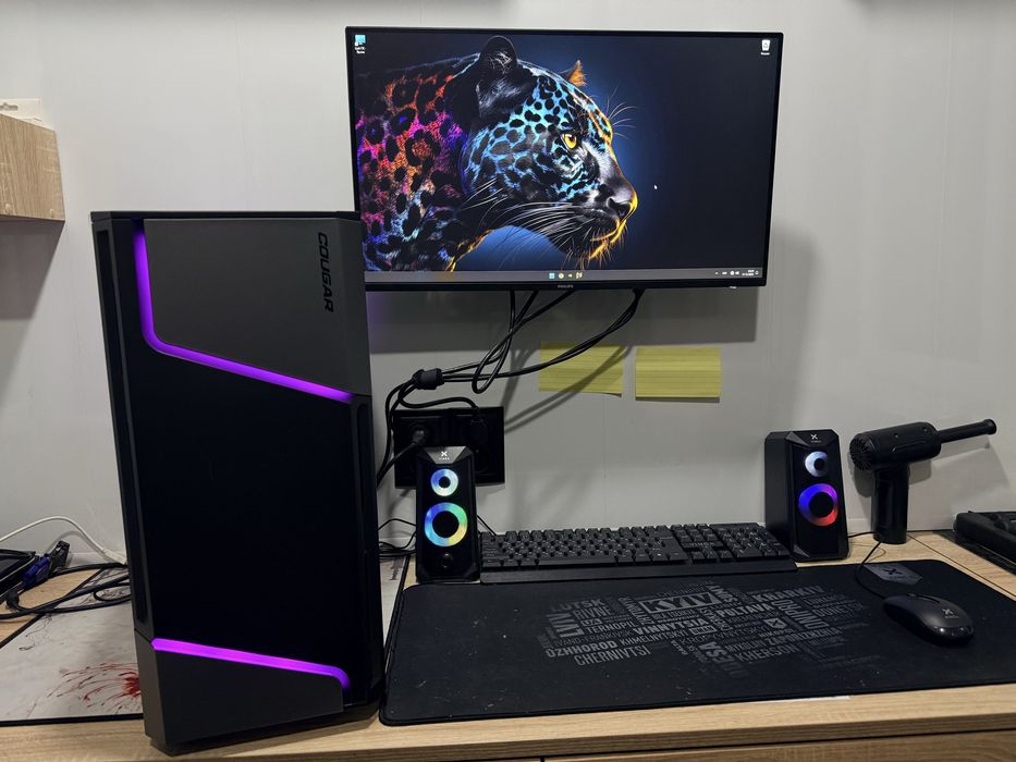 Компьютер Ігровий Ягуар Ryzen 5+16 ddr4+ssd м2+RTX 3050 8gb