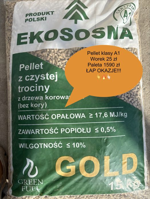 Pellet opałowy fi 6/8/10mm Zator