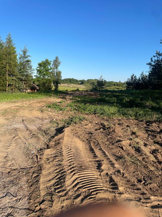 Działka budowlana Doktorce 1200 m² położona na wzniesieniu z widokiem na dolinę Narwi - Widok 4