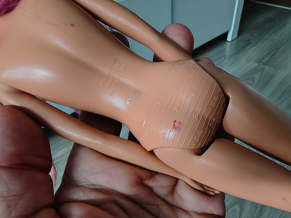 Barbie lalka dwie fryzury