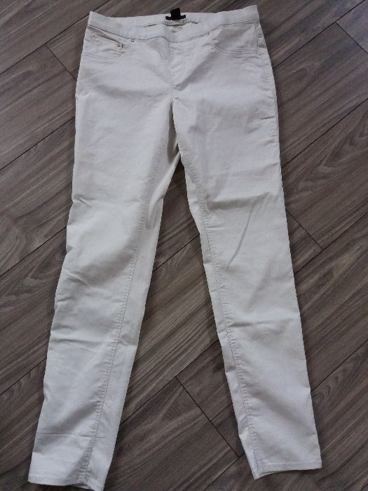 spodnie H&M 42 jasne