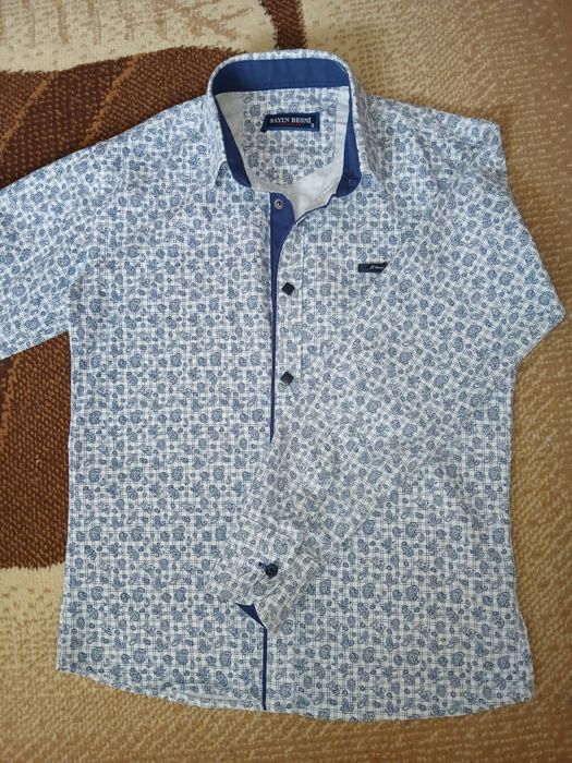 Сорочка котонова на хлопця 122