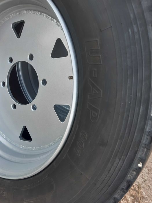 felgi / koła bezdętkowe 22,5" d46 d47 piaskowane i malowane proszkowo