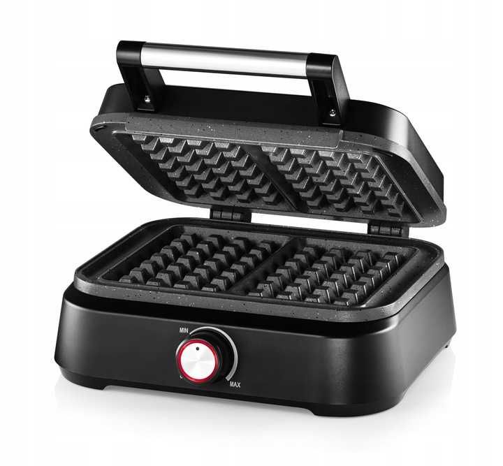 NOWA Gofrownica 2200W MOCNA 2 Chrupiące Gofry nieprzywierająca powłoka