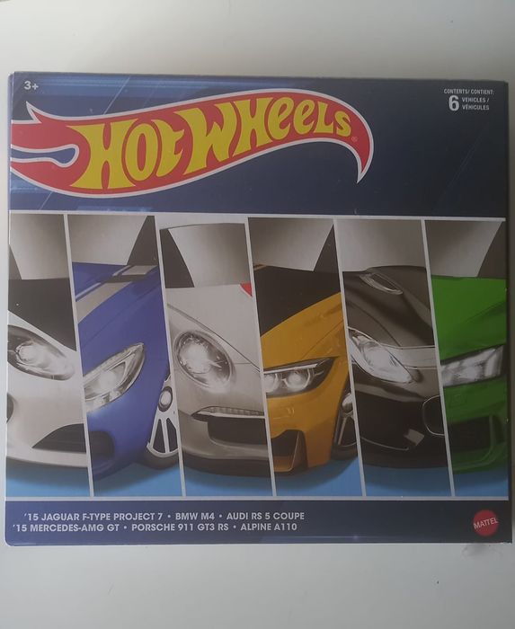 Conjunto 6 miniaturas Hot wheels