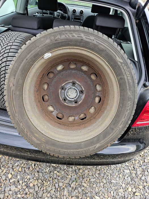 Koła audi vw 5x112 Wielozesonowe 16 Firestone 205/55/16 rok 2024 8mm
