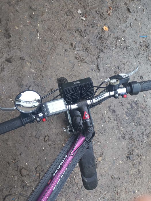 Продам велосипед кола 26 електро  швидкість 37-+