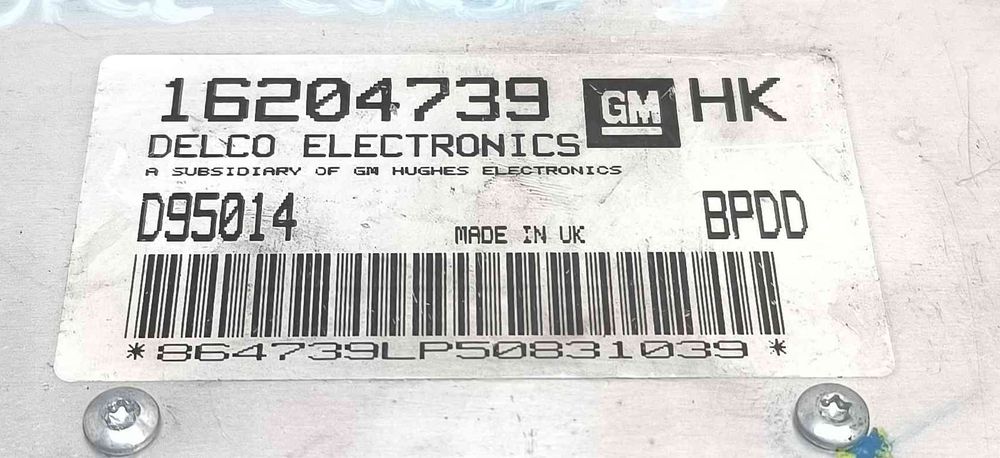 Centralina Motor / ECU 16204739 - OPEL CORSA B