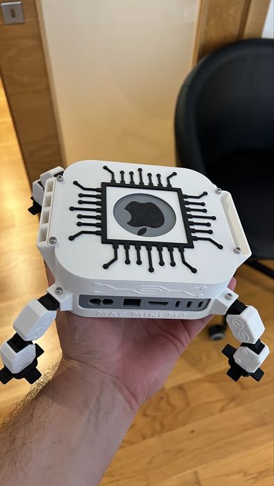 Dlabs Robot Stand para Mac Mini M4 – Suporte Premium Futurista