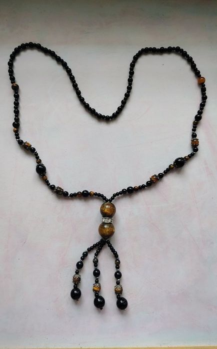 Намисто з натурального агату